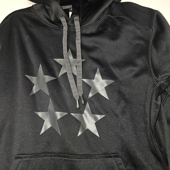 NIKE Men's Black Sweatshirt Hoodie Kangaroo pocket size Midium - Picture 9 of 11